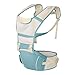 Produktbild Baby Babytrage für Neugeborene bis Kleinkind Azure Blue, Adapt 3-Positionen Ergonomische Baby-Tragetasche und Kindertrage,Blue