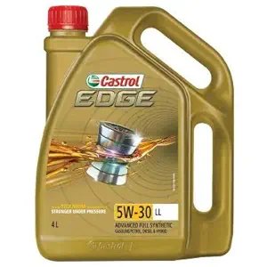 EDGE 5W30 LL 2ltrs advanced full syntheic engine oil suitable for use in Petrol, Diesel and Hybrid cars.