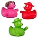 Produktbild 3er Set Ampelmann Quietscheenten "Käptn Schnabel" Geher, Steher, Ampelfrau, Badeente, Quietscheentchen, Gummiente, Badespielzeug, Badewannenspielzeug
