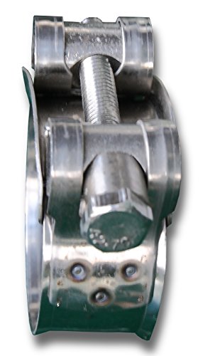 Gelenkbolzenschelle Edelstahl W4 32-35mm GBS Schlauchschelle Bandschelle Spannbackenschelle Auspuffschelle - 3