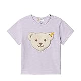 Babymode Steiff Baby-Mädchen T-Shirt Kurzarm, L001913401, Violett (Pastel Lilac 7008), 74