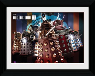 GB eye 16 x 12-inch 1-Piece Doctor Who Daleks Framed Photograph, Assorted