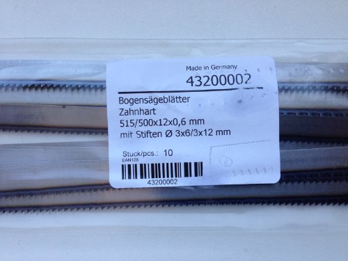67 CM METZGER-FLEISCHSÄGE VON DOLOMITEN INOX. - 6