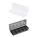 Baoblae Game Card Storage Box, 2 Pieces Black + White Protective Memory Card Storage Case for Sony PCH-2000 PSV 2000 (8 PS VITA Cards and 2 TF Cards) RS.265.00