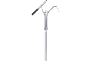 GREENSEN Liquides Pompes, Pompe à Huile Manuelle avec Levier Pompe à Tambour, Pompe à Fluides, Pompes à Tambour à Levier, Pompe à Levier Télescopique pour Réservoir de Tambour de 55 Gallons, 20L/Min