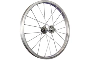 Taylor-Wheels 16 Pouces Roue Avant vélo Aluminium Acier Inoxydable 305-19 Argent