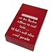 Produktbild International Connection Zigarettenetui aus Aluminium rot mit Ihrer persönlichen Gravur Personalisiertes Geschenk