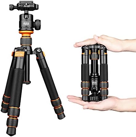 Goin Portable Flexible Aluminum Self-pod Selfie Stick Monopod with Mini Ball Head for Canon Nikon Sony DSLR Camera (SL-166A)