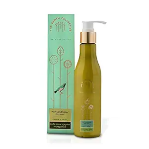 THE EARTH COLLECTIVE Hair Conditioner for Oily Scalp | Contain Rich Nutrients like Jojoba, Grapefruit, Vitamin C, Antioxidant for Nourishing Hair | Reduce Hair Fall | Strengthen Hair | Pack of 200 Ml