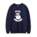 Produktbild Herren Frau Langarmshirts, Frashing Unisex Plus Größe Herbst Winter Gedruckt Weihnachten Zur Seite Fahren Lange Ärmel Mit Kapuze Sweatshirt Tops Bluse Strassenmode Outwear Mantel Windjacke