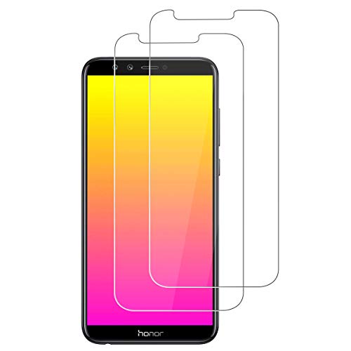 ACETEND Honor 9 Lite Protector de Pantalla, Huawei Honor 9 Lite Cristal Templado Protector[2 Pack][9H Dureza][Alta Definicion] [Anti-rasguños] [Libre de Burbujas]