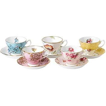 Tazza Da Tè Royal Albert Polka Blu Con Piattino - Porcellana Fine, Bordo Oro 22kt - Foto 11