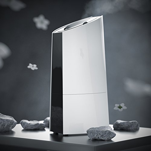 Arendo – Design Luftbefeuchter Ultraschall Technologie | Raumbefeuchter / Luftreiniger | 1300ml Wasserbehälter | geräuscharmer/leiser Betrieb | energieeffizient | automatische Abschaltung - 6