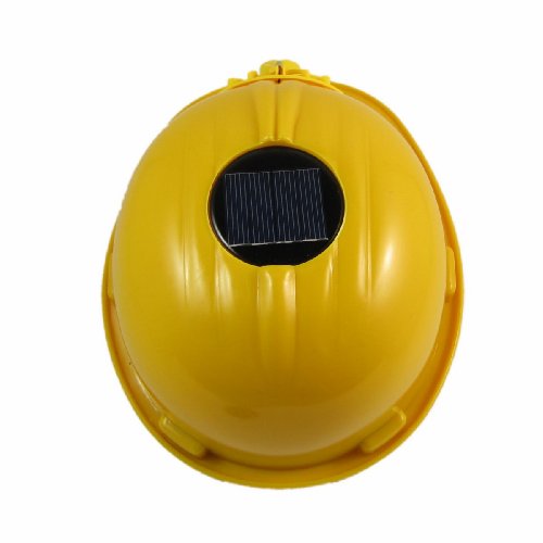Schutzhelm Solar Safety Helmet Hard Ventilate Hat Cap Cooling Cool Fan - 2