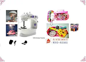 Mini Sewing Machines for Home Multipurpose Tailoring Kit