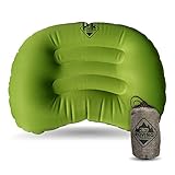 Esta almohada cabe en tu mochila. Con solo 10 x 5 cm y 85 g, esta almohada para acampada es la más ligera y más compacta que puedes encontrar. La funda de transporte incluye un lazo para colgar cómodamente en tu cinturón o mochila. ¿Por qué traer una gran almohada de casa cuando puedes disfrutar de una muy cómoda y llevarla en tu mochila?
