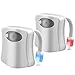 Produktbild 2 x LED Toilette WC Nachtlicht Lampe bei DigHealth-( Bewegungssensor, Lichtsensor, 3AAA Batteriebetriebenes, 8 Farben Wechseln), Sitz Toilettenlicht WC Beleuchtung für Kinder Eltern Badezimmer Hause