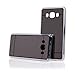 Produktbild Handy Silikon Hülle TPU Back Case Schutzhülle transparent "Mirror schwarz" für "Samsung Galaxy J5 J510 2016" Cover Schale Tasche Bumper
