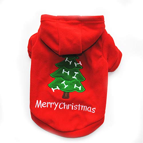 Westeng Vestito per Cani Cappotto di Invernale con Cappuccio per Cane, Adatto a Tutti i Cani di Piccola Taglia, Multi-Formati (Piccolo Medio Grande) (XL)