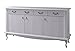 Produktbild Kommode Bignona 06, Farbe: Kiefer weiß - 89 x 175 x 47 cm (H x B x T)