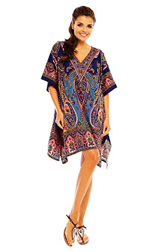 Looking Glam Maxi Kimono Túnica Caftán Grande para Damas