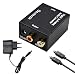 Produktbild Digital zu Analog Audio Konverter,Ozvavzk Audio Konverter Wandler Digital Toslink und Koaxial zu Analog mit Netzteil und Toslink Kabel