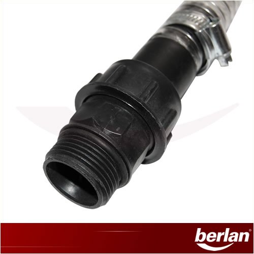 Berlan Saugschlauch 3/4“ – 4m mit Anschlüssen - 3