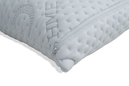 Orthopädisches Nackenstützkissen -viscoelastisches Kissen, Visco Kopfkissen, 6 cm hoch, Kissen, Nackenkissen - 3