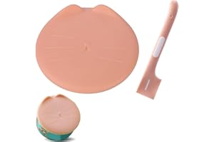 OPIURVY Coperture per Lattine per Animali, scatolette per cani, per la Conservazione del Cibo per Cane e Gatto, Coperchi per Scatolette Gatti + Cucchiaio/Apriscatole