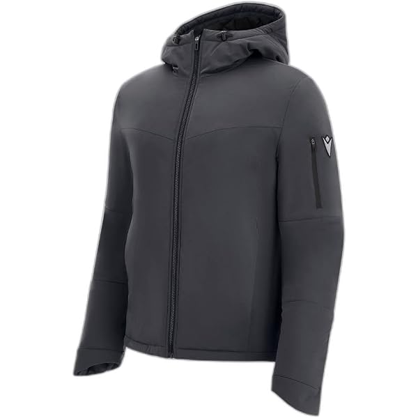 Ciabalù Parka Uomo Invernale Impermeabile Slim Fit Con Cappuccio Rimovibile - Zip Colorata - 2