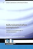 Image de Kulturwissenschaften exemplarisch: Gießener Forschungsbeiträge zu acht Kernkompetenzen (