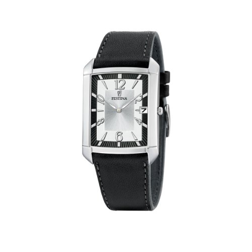 Festina Herren-Armbanduhr Klassik Analog Quarz Leder F6748/1 Festina Herren-Armbanduhr Klassik Analog Quarz Leder F6748/1
