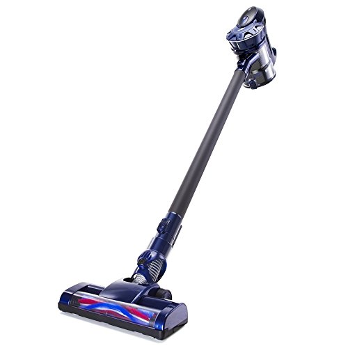 Aspiradora PUPPYOO sin Cable,Escoba Potente,Baterí­a de Litio 2200mAh,Portátil para Pelos Mascotas,sin Bolsa Aspirar 35 Minutos Cargar 2.5H,Succión Fuerte Multisistema,de Mano Doméstico RuidoBajo