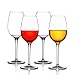 Produktbild Kuke 4er Stemless Weinglas, 100% Bruchsicher Kunststoff Weingläser ohne Stiel Trinkbecher für Party, BBQ, Camping, Beach und Pool (12,5 OZ) (transparent)