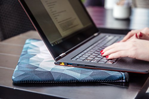 Lavolta 13 3 Zoll Sleeve H  lle Ultrabook Laptop   Notebook   Computer Tasche f  r 13  Macbook Air  Pro Retina 12 9 Zoll iPad Pro  Rainbow Swirls