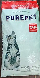 Purepet ocean fish cat adult 20 kg
