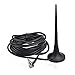 Produktbild Eightwood CRC9 Antenne 3.5dBi CRC9 Stecker WLAN Antennenanschluss mit Magnet Standfuß 3m 9.8ft Kabel für 2G 3G 4G LTE GSM WLAN Bluetooth HSDPA UMTS Dcs Wifi Funknetze