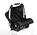kidz kargo Car Seat for Group 0 to 15 Months (Midnight Black)