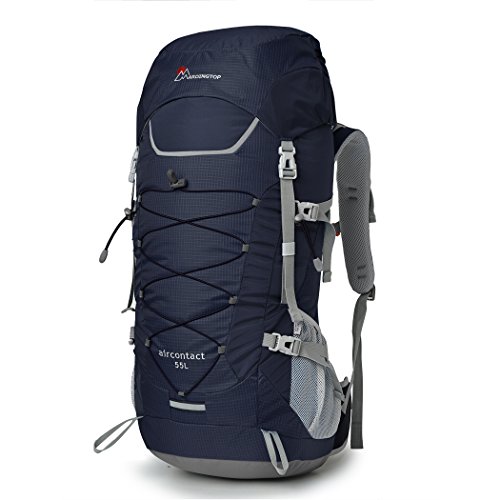 MoverX Zaino Da Trekking 90L Impermeabile | Borsone Da Viaggio E Borsa Palestra 3-in-1 | Unisex Nero