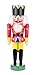 Produktbild Nussknacker Figur König groß, rot-gelb von DREGENO SEIFFEN 41 cm – Original erzgebirgische Handarbeit, stimmungsvolle Weihnachts-Dekoration