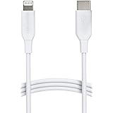 Amazon Basics - USB-C-auf-Lightning-Kabel, MFi-zertifiziertes Ladekabel für iPhone 13/12/11/X/XS/XR/8, für Typ-C Ladegeräte, 