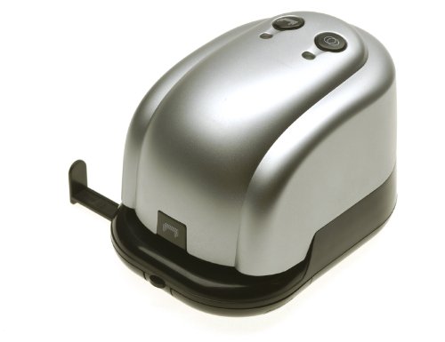 Genie 3525C-FRB - Grapadora y perforadora el ctrica capacidad para perforar 14 hojas y grapar 20 hojas incluye cable de red plateado y negro reviews Genie 3525C-FRB - Grapadora y perforadora el ctrica capacidad para perforar 14 hojas y grapar 20 hojas incluye cable de red plateado y negro