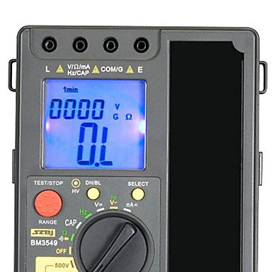 Preisvergleich Produktbild szbj bm3549 schwarz für Megger Isolationswiderstand