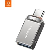Mcdodo OT-8730 Usb To Type-C &Ccedil;evirici Soket Converter Gri