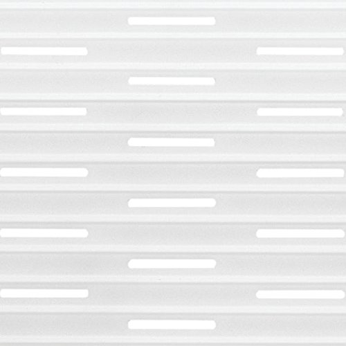 mDesign Silikon Spülbeckeneinlage – Farbe: Transparent – Schutzmatte für Küche und Bad – Einlage für Ihr Spülbecken – Größe: 40.6cm x 31.75cm - 4