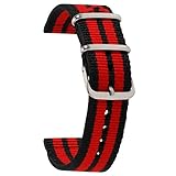 Uhrenarmbänder Nylon Ersatz 22mm Uhrenarmband NATO Armband Armband Armband Damen Herren