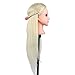 Hairdressing Mannequin 50% Real Human Hair 26 Inch,CoastaCloud Professional Training Head Model Hairdresser Human Hair with Clamp
