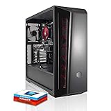 Fierce Gaming PC - Intel Core i7 8700 4.6GHz, NVIDIA RTX 2060 6GB, 16GB 2666MHz, 480GB Solid State Drive, Windows 10 Installed (Crusader 1135721)