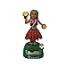 Produktbild Autotänzerin, CICIYONER Hawaii Mädchen Auto solarbetriebene Animal Swinging Animated Bobble Dancer (B)