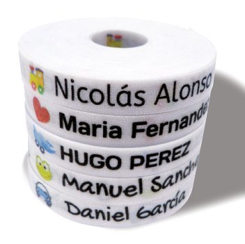 Pack 155 etiquetas para marcar ropa  100 Etiquetas de tela para marcar ropa   55 etiquetas adhesivas para marcar objetos Etiquetas para ropa etiquetas colegio